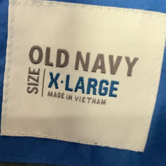 Old Navy Vintage Puffer Vest Unisex XL Sleeveless Zip Up Quilted Winter Outdoor - Picture 7 of 8